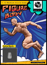 Load image into Gallery viewer, NW Toys 1/12 Medium Muscle Body Product Model: NW002 (2nd Edition) New Accessories added