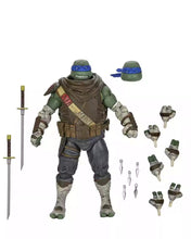Charger l'image dans la galerie, NECA 54312 TMNT Teenager Mutant Ninja Turtles: The Last Ronin Manga Edition Leonardo