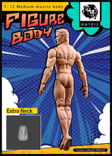 Load image into Gallery viewer, NW Toys 1/12 Medium Muscle Body Product Model: NW002 (2nd Edition) New Accessories added
