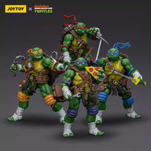 Load image into Gallery viewer, Teenage Mutant Ninja Turtles Set 1/18 Scale Action Figure BY JOYTOY - BRANDS TEENAGE MUTANT NINJA TURTLES