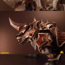 Charger l'image dans la galerie, Jouets de poisson Série Wilderness Honor Wolf Wolf (Version armure rougeâtre) Figurine d'action animale