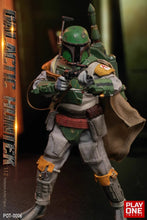 Load image into Gallery viewer, Play One Twelve 1/12 Scale Galactic Hunter Deluxe Version Clothed Action Figure POT-0006