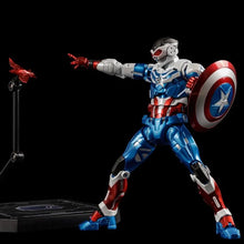 Charger l'image dans la galerie, Figurine articulée Marvel Fighting Armor Captain America (Sam Wilson) PAR SENTINEL - MARQUE MARVEL