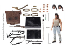 Charger l'image dans la galerie, First Blood Exquisite Super Series John Rambo 1/12 Scale PX Aperçus Figurine d'action exclusive PAR HIYA TOYS - MARQUE RAMBO