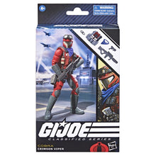 Load image into Gallery viewer, G.I. Joe Classified Series Crimson Viper BY HASBRO - BRAND G.I. JOE