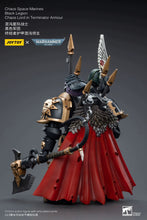 Load image into Gallery viewer, Warhammer 40K Chaos Space Marines Black Legion Chaos Lord in Terminator Armor 1/18 Scale Figure