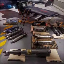 Charger l'image dans la galerie, Modèle de véhicule soldat Hasbro GI Joe Sidewinder Ground Attack Aircraft 15,2 cm à l'échelle 1/12