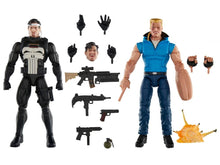Load image into Gallery viewer, The Punisher War Journal Marvel Legends Punisher and Bushwacker Action Figure Two-Pack BY HASBRO - BRAND MARVEL