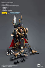 Load image into Gallery viewer, Warhammer 40K Chaos Space Marines Black Legion Chaos Lord in Terminator Armor 1/18 Scale Figure