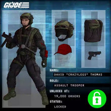 Charger l'image dans la galerie, Hélicoptère GI Joe XH-1 Dragonfly à l'échelle 1/12 de Hasbro, porteur de soldats de 6 pouces