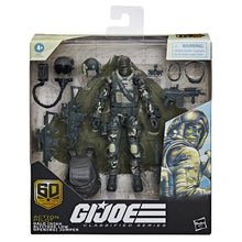 Load image into Gallery viewer, G.I. Joe 60th Anniversary Classified Series Action Pilot Halo Jumper Action Figure BY HASBRO - BRAND G.I. JOE