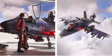Charger l'image dans la galerie, Modèle de véhicule soldat Hasbro GI Joe Sidewinder Ground Attack Aircraft 15,2 cm à l'échelle 1/12