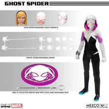 Charger l'image dans la galerie, Marvel Comics One:12 Collective Ghost Spider (Spider-Gwen) BY MEZCO TOYZ - BRAND MARVEL
