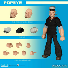 Load image into Gallery viewer, Popeye One:12 Collective Popeye BY MEZCO TOYZ - BRAND POPEYE