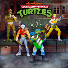 Load image into Gallery viewer, Teenage Mutant Ninja Turtles ULTIMATES! Classic Rocker Leo BY SUPER7 - BRANDS TEENAGE MUTANT NINJA TURTLES, NICKELODEON