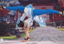 Charger l'image dans la galerie, STAR MAN 1/6 Female Fighter MS-011 Chun-Li Blue Cloud Pattern White Cheongsam Edition