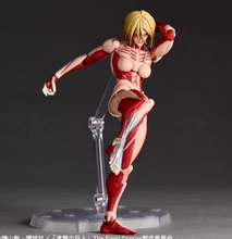 Charger l'image dans la galerie, Attack on Titan Amazing Yamaguchi Revoltech Female Giant Figure By Kaiyodo
