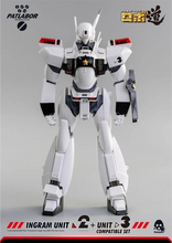 Load image into Gallery viewer, Patlabor ROBO-DOU Ingram Unit 2 1/35 Scale Figure + Unit 3 Compatible Set BY THREEZERO - BRAND PATLABOR