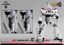 Load image into Gallery viewer, Patlabor ROBO-DOU Ingram Unit 2 1/35 Scale Figure + Unit 3 Compatible Set BY THREEZERO - BRAND PATLABOR