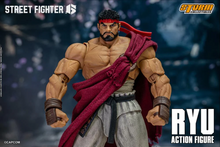 画像をギャラリービューアに読み込む, Street Fighter 6 Ryu 1/12 Scale Action Figure BY STORM COLLECTIBLES - BRAND STREET FIGHTER