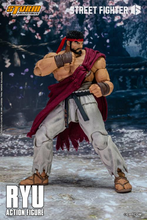 画像をギャラリービューアに読み込む, Street Fighter 6 Ryu 1/12 Scale Action Figure BY STORM COLLECTIBLES - BRAND STREET FIGHTER