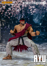 画像をギャラリービューアに読み込む, Street Fighter 6 Ryu 1/12 Scale Action Figure BY STORM COLLECTIBLES - BRAND STREET FIGHTER