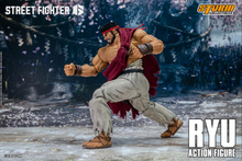 画像をギャラリービューアに読み込む, Street Fighter 6 Ryu 1/12 Scale Action Figure BY STORM COLLECTIBLES - BRAND STREET FIGHTER