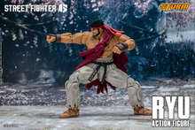 画像をギャラリービューアに読み込む, Street Fighter 6 Ryu 1/12 Scale Action Figure BY STORM COLLECTIBLES - BRAND STREET FIGHTER