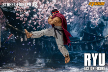 画像をギャラリービューアに読み込む, Street Fighter 6 Ryu 1/12 Scale Action Figure BY STORM COLLECTIBLES - BRAND STREET FIGHTER