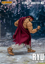 画像をギャラリービューアに読み込む, Street Fighter 6 Ryu 1/12 Scale Action Figure BY STORM COLLECTIBLES - BRAND STREET FIGHTER