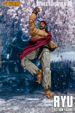 画像をギャラリービューアに読み込む, Street Fighter 6 Ryu 1/12 Scale Action Figure BY STORM COLLECTIBLES - BRAND STREET FIGHTER