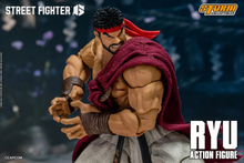 画像をギャラリービューアに読み込む, Street Fighter 6 Ryu 1/12 Scale Action Figure BY STORM COLLECTIBLES - BRAND STREET FIGHTER