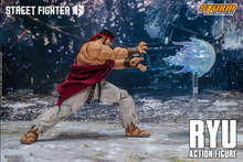 画像をギャラリービューアに読み込む, Street Fighter 6 Ryu 1/12 Scale Action Figure BY STORM COLLECTIBLES - BRAND STREET FIGHTER