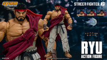 画像をギャラリービューアに読み込む, Street Fighter 6 Ryu 1/12 Scale Action Figure BY STORM COLLECTIBLES - BRAND STREET FIGHTER