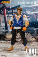 画像をギャラリービューアに読み込む, Street Fighter 6 Luke 1/12 Scale Action Figure BY STORM COLLECTIBLES - BRAND STREET FIGHTER