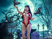 Load image into Gallery viewer, Vampirella ICON Collectibles 1/12 Scale Action Figure BY FRAZETTA GIRLS - BRAND VAMPIRELLA