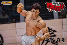 画像をギャラリービューアに読み込む, 範馬刃牙: 鬼の息子 範馬刃牙 1/12 スケール アクションフィギュア ストーム コレクティブルズ - ブランド BAKI THE GRAPPLER