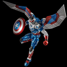 Charger l'image dans la galerie, Figurine articulée Marvel Fighting Armor Captain America (Sam Wilson) PAR SENTINEL - MARQUE MARVEL