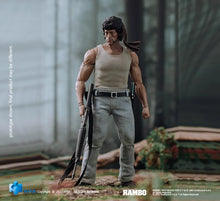 Charger l'image dans la galerie, First Blood Exquisite Super Series John Rambo 1/12 Scale PX Aperçus Figurine d'action exclusive PAR HIYA TOYS - MARQUE RAMBO