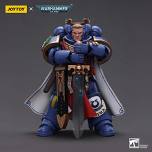 Load image into Gallery viewer, Warhammer 40K Ultramarines Primaris Captain (Power Sword and Plasma Pistol) 1/18 Scale Figure