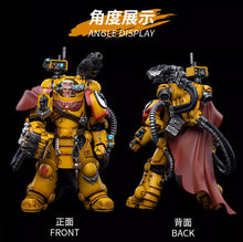 Load image into Gallery viewer, Warhammer 40K Imperial Fists Third Captain Tor Garadon Heavy arbitrator 1/18 Scale Action Figure BY JOYTOY - BRAND WARHAMMER