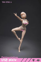 Charger l'image dans la galerie, Female (Fair Large Bust) 1/12 Scale Semi-Seamless Action Figure Body BY 86TOYS