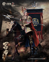 Load image into Gallery viewer, Three Kingdoms on Palm Flying General Lu Bu Fengxian (Horse Flag Ver.) Deluxe 1/12 Scale Action Figure BY 303 TOYS - BRAND LU BU