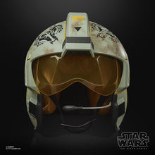 Load image into Gallery viewer, Star Wars: The Black Series Trapper Wolf X-Wing Pilot (The Mandalorian) 1:1 Scale Wearable Helmet (Electronic) BY HASBRO - BRAND STAR WARS