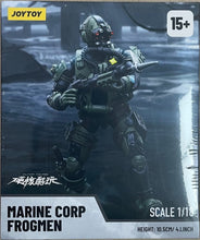 Charger l'image dans la galerie, Military Figures Marine Corp Frogmen 1/18 Scale Figure BY JOYTOY - BRAND MILITARY FIGURES
