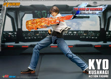 Load image into Gallery viewer, The King of Fighters 2002 Unlimited Match Kyo Kusanagi 1/12 Scale BBTS Exclusive Action Figure BY STORM COLLECTIBLES - BRAND THE KING OF FIGHTERS