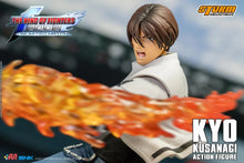 Load image into Gallery viewer, The King of Fighters 2002 Unlimited Match Kyo Kusanagi 1/12 Scale BBTS Exclusive Action Figure BY STORM COLLECTIBLES - BRAND THE KING OF FIGHTERS