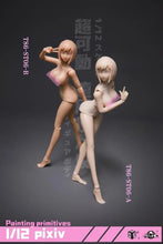 Load image into Gallery viewer, Female (Wheat Large Bust) 1/12 Scale Semi-Seamless Action Figure Body BY 86TOYS