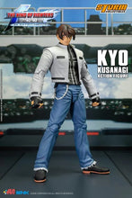 Load image into Gallery viewer, The King of Fighters 2002 Unlimited Match Kyo Kusanagi 1/12 Scale BBTS Exclusive Action Figure BY STORM COLLECTIBLES - BRAND THE KING OF FIGHTERS
