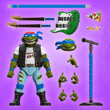 Load image into Gallery viewer, Teenage Mutant Ninja Turtles ULTIMATES! Classic Rocker Leo BY SUPER7 - BRANDS TEENAGE MUTANT NINJA TURTLES, NICKELODEON